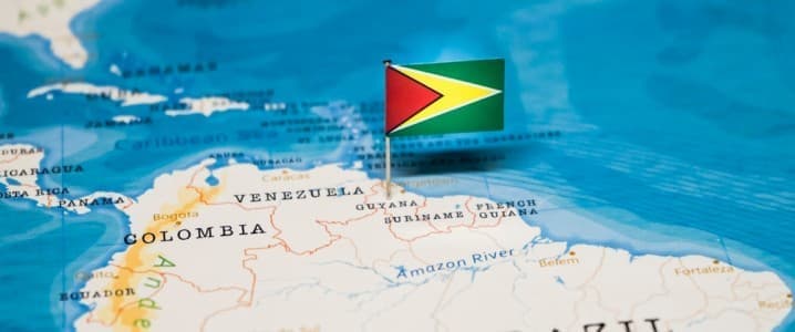 برزت دولة غيانا الصغيرة في أمريكا الجنوبية كسخونة موقع الحفر البحري في القارة على مدى السنوات الست الماضية. 